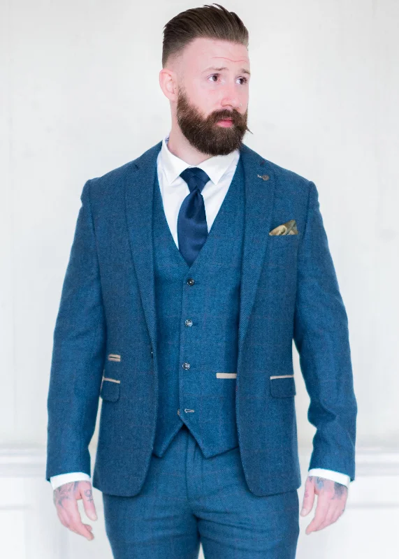 High-Quality Men's Custom SuitsMarc Darcy Dion Tweed Jacket