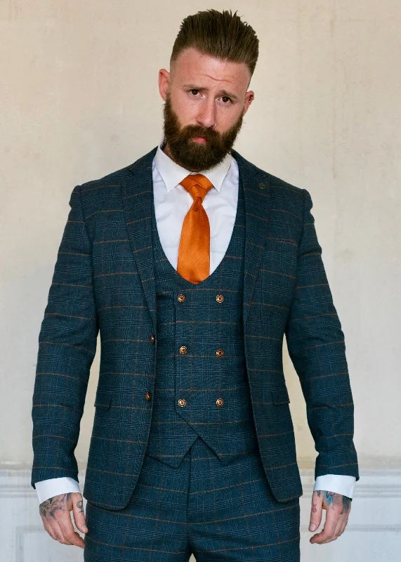 Unique Men's Made-to-Measure SuitsMarc Darcy Jenson Checked Jacket