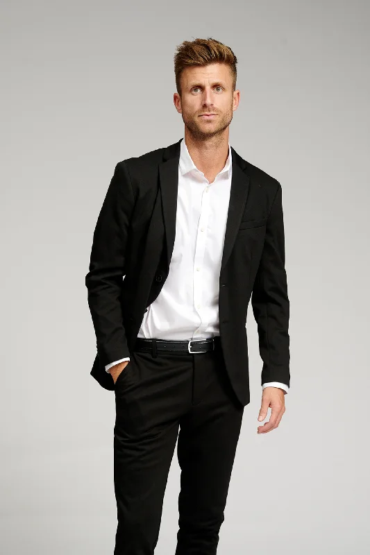 Men's Suits with Heavy-Duty ButtonsThe Original Performance Blazer - Black