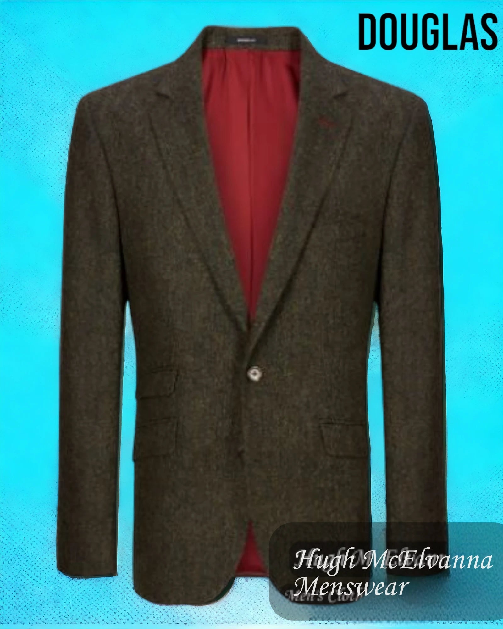 Unique Men's Made-to-Measure SuitsDouglas Green Tweed Jacket Style: 10558-38