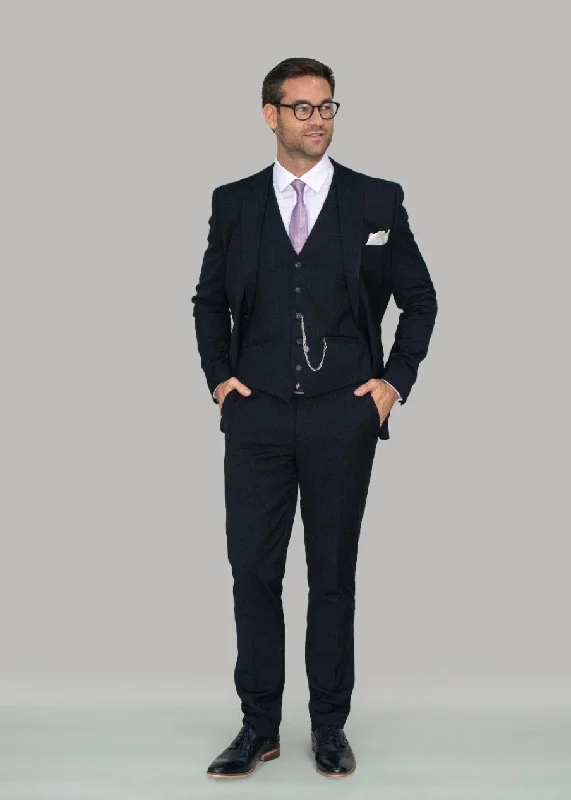 Men's Suits with Shawl LapelsCavani Marco Black Suit Jacket