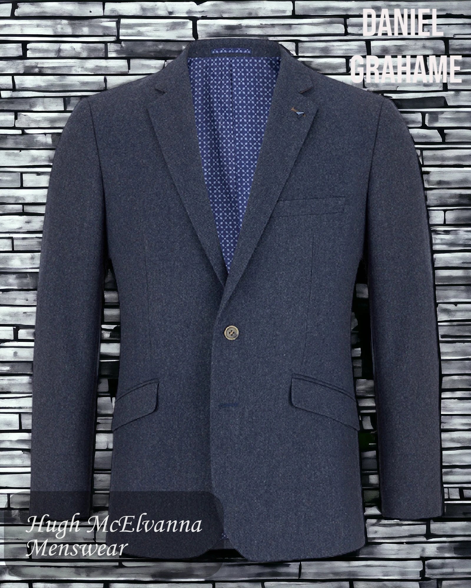 Men's Suits for Corporate SettingsMens Blue Dress Jacket by Drifter Style: 13248/27