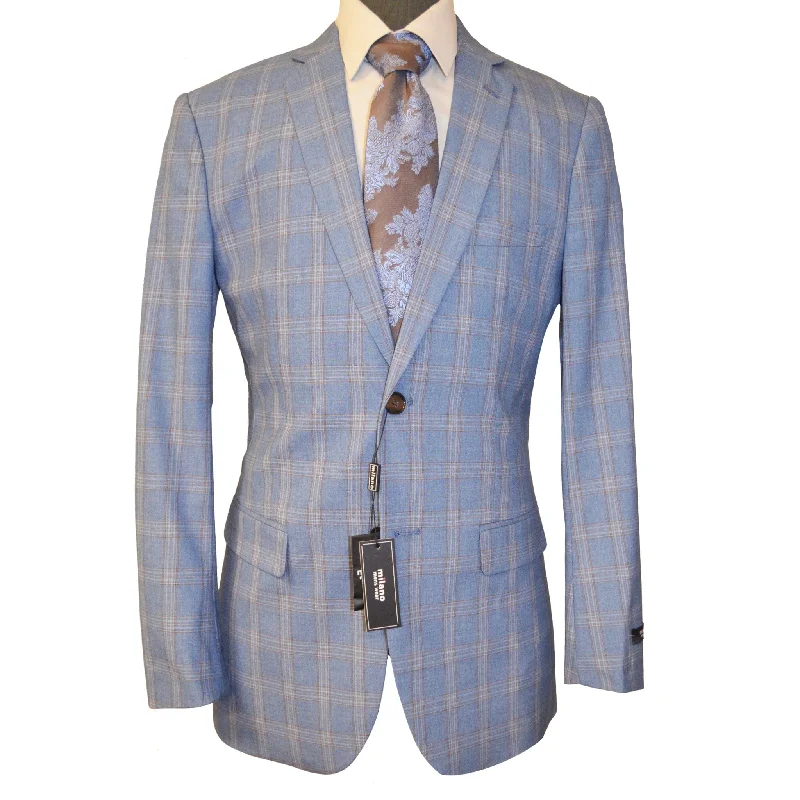 Elegant Men's Linen SuitsMILANO LABEL BLAZER/Ml164