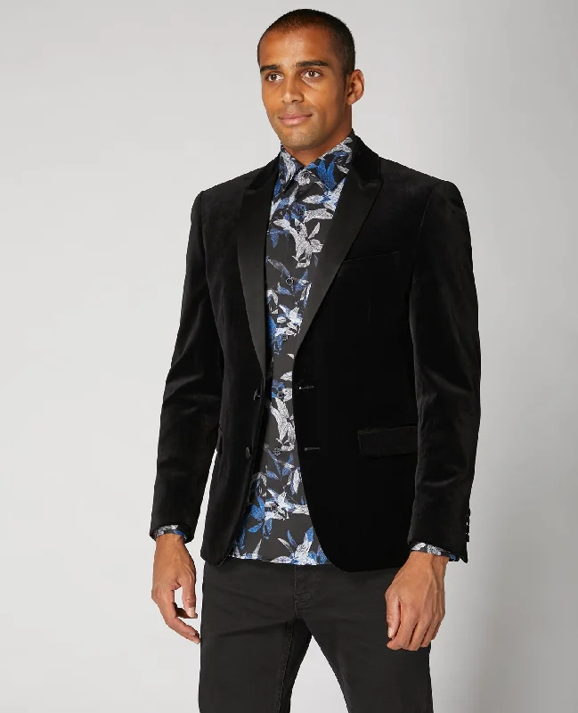 Men's Suits with Reinforced StitchingRemus Uomo Monti Velvet Jacket