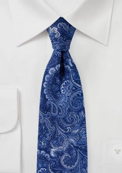 Royal Floral Paisley Necktie