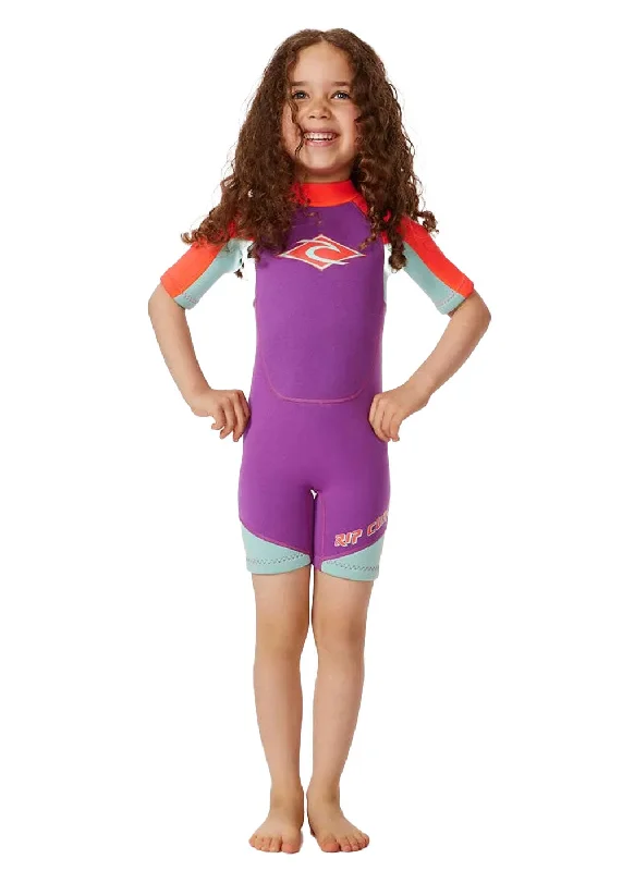 Rip Curl Kids Omega 1.5mm FL Back Zip Spring Suit