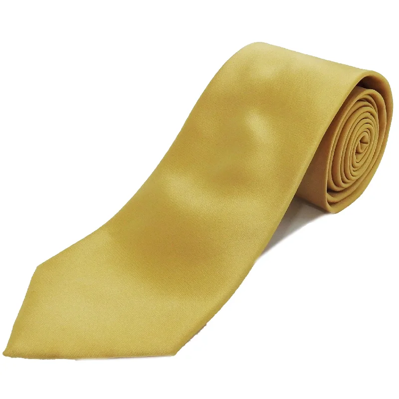 YELLOW SOLID TIE/HANKIE SET