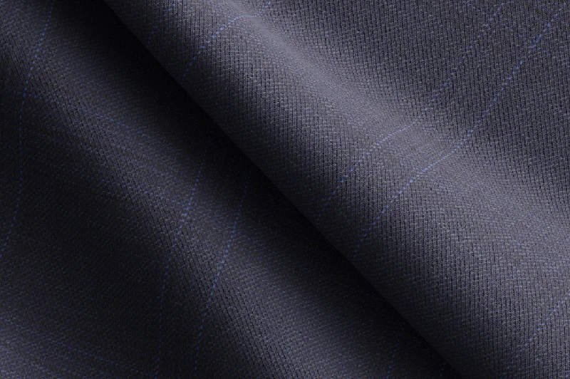 Made to Measure Blue Glen Check Trouser