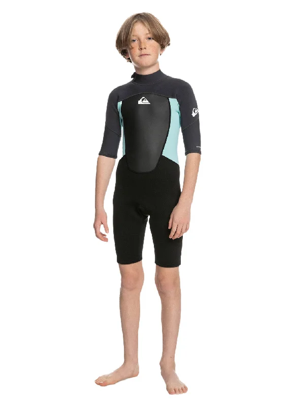 Quiksilver 2mm Prologue Boys Back Zip Spring Suit Wetsuit