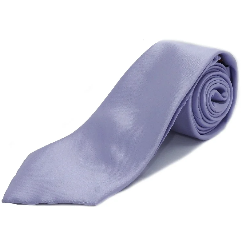 MAUVE  SOLID TIE/HANKIE SET