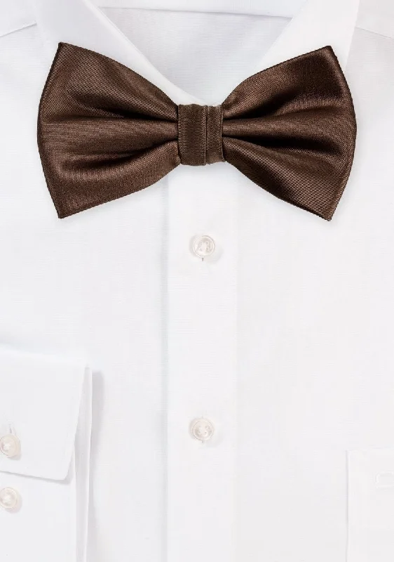 Chocolate Solid Bowtie