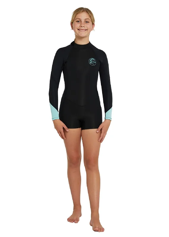 ONeill Girls Bahia 2mm Back Zip Long Sleeve Spring Suit