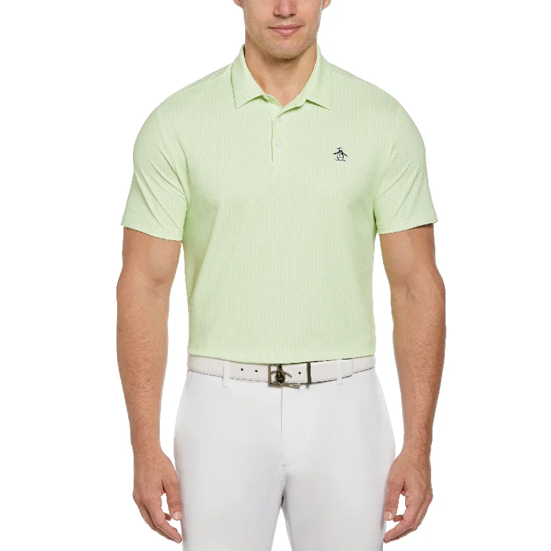 Men's Shirts with Hidden PocketsAllover Pete Print Golf Polo