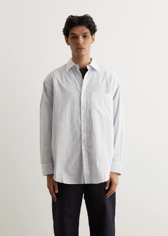 Men's Button-Down Collar Shirts for Staying PolishedDoris Mini Seersucker Weave Shirt