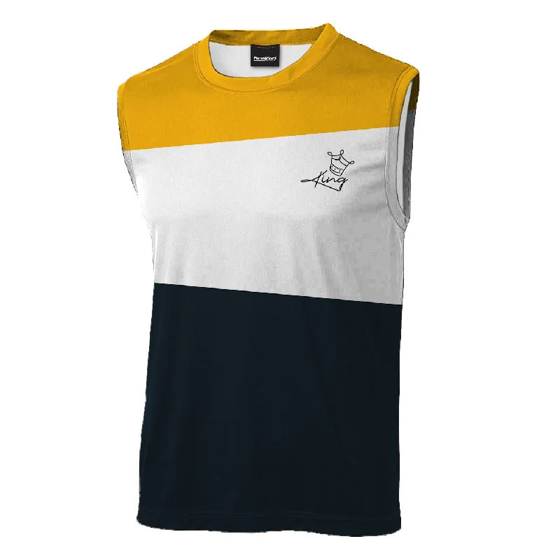 Elegant Men's Dress ShirtsKing Signature Sleeveless T-Shirt