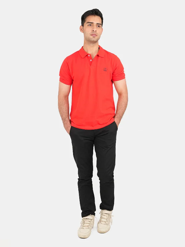 Men's Tab-Collar Shirts for a Crisp Look"MELKER" Summer Slim Fit Polo Shirt