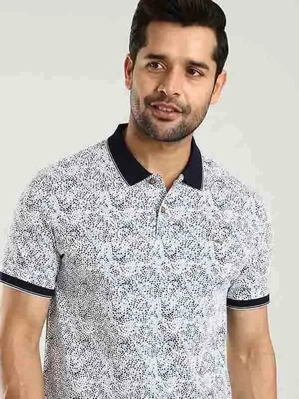 Men's Shirts with Animal PrintsMen Printed Polo T-Shirt