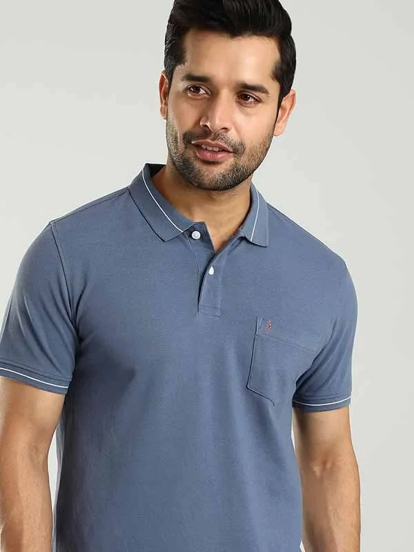 Men's Shirts with Wrinkle-Resistant FabricMen Solid Polo T-Shirt