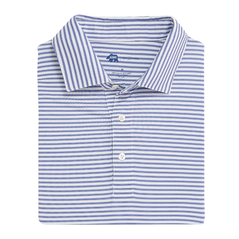 Men's Shirts with Button-Down PocketsMulligan Stripe Performance Polo