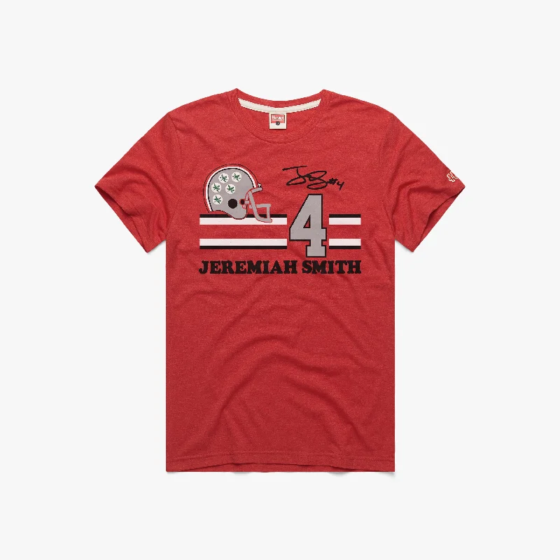 Men's Shirts with Barrel CuffsOhio State Jeremiah Smith Signature Jersey