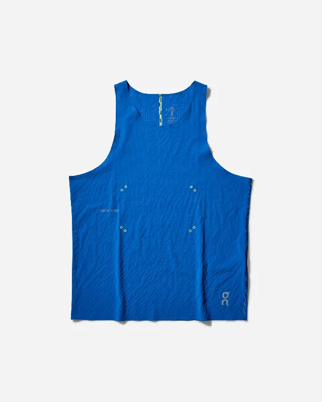 Men's Shirts with Belt LoopsDistance Pace Tank Top Lapis