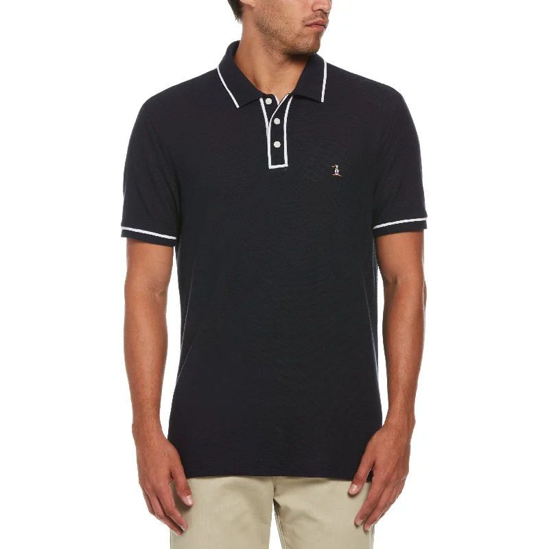 Men's Shirts with Button-Down PocketsOrganic Cotton Earl™ Mesh Polo