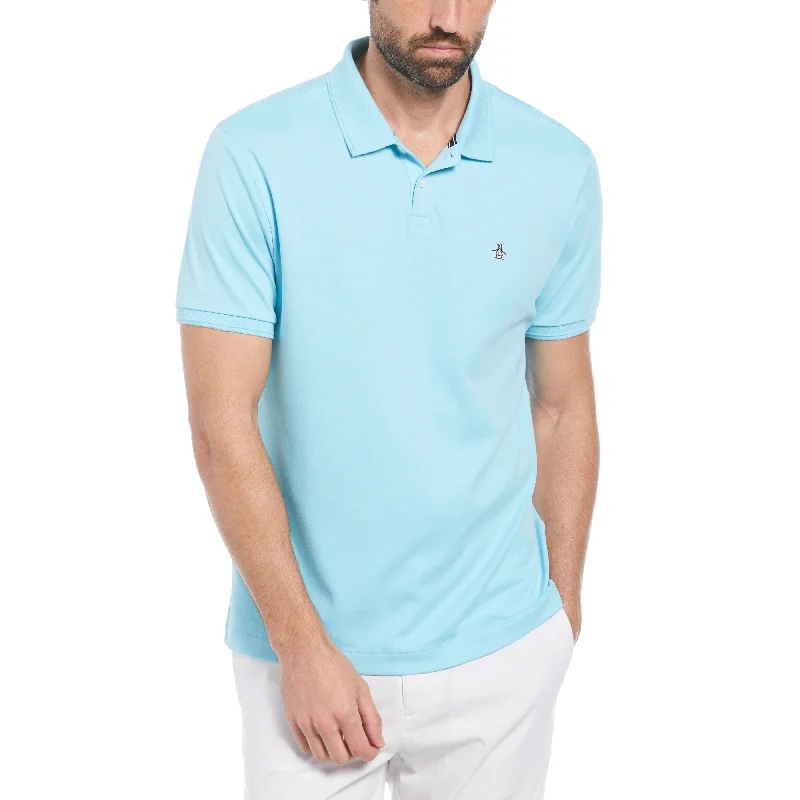 Men's Shirts with Tab CollarsOrganic Cotton Interlock Daddy Polo