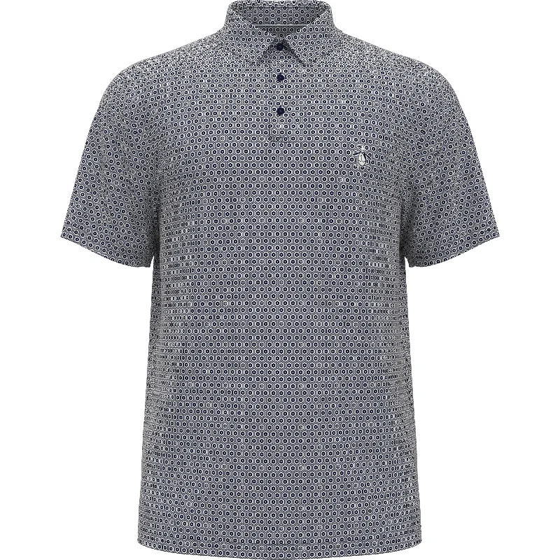 Men's Shirts for Beach OutingsOriginal Floral Print Golf Polo