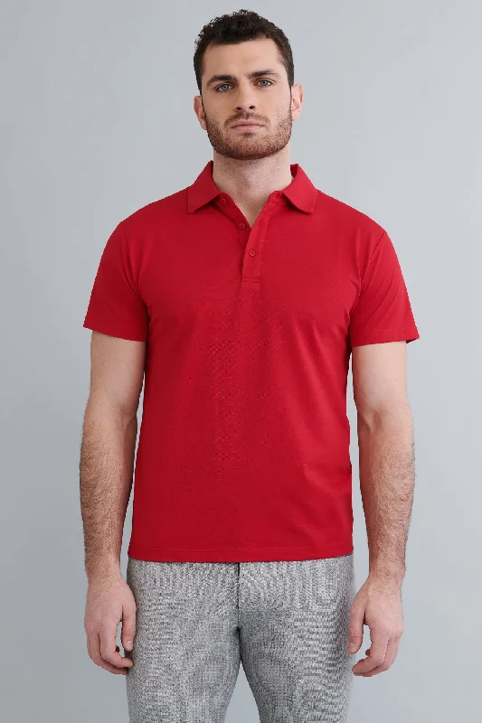 Men's Shirts with CollarsPolo manches courtes en coton - Homme