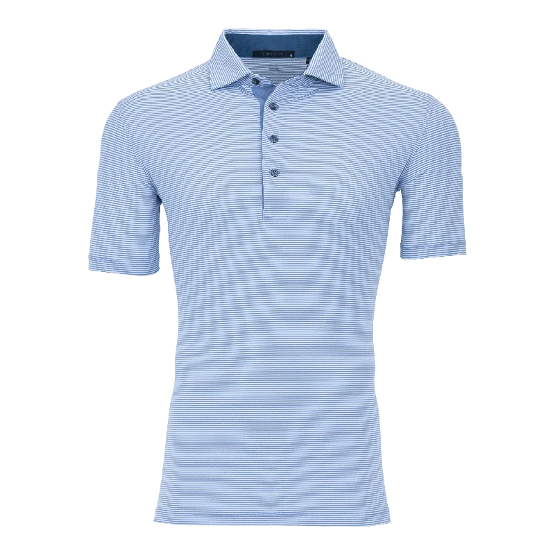 Men's Shirts with Embellished CollarsSaranac Polo