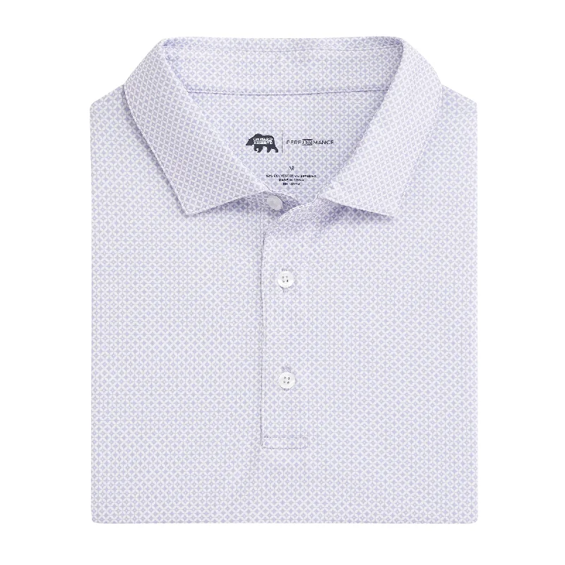 Men's Shirts with Hook-and-Loop ClosuresScope Printed Performance Polo