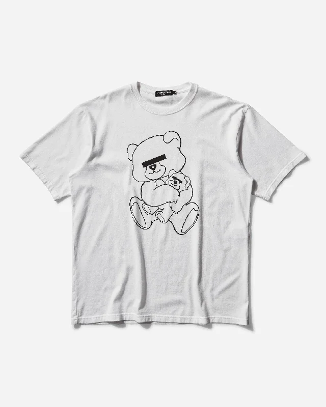 Men's Shirts with Bow TiesMen's Teddy Bear Signature T-Shirt White