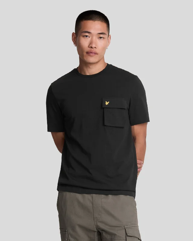 Men's Shirts with French CuffsWoven Pocket T-Shirt