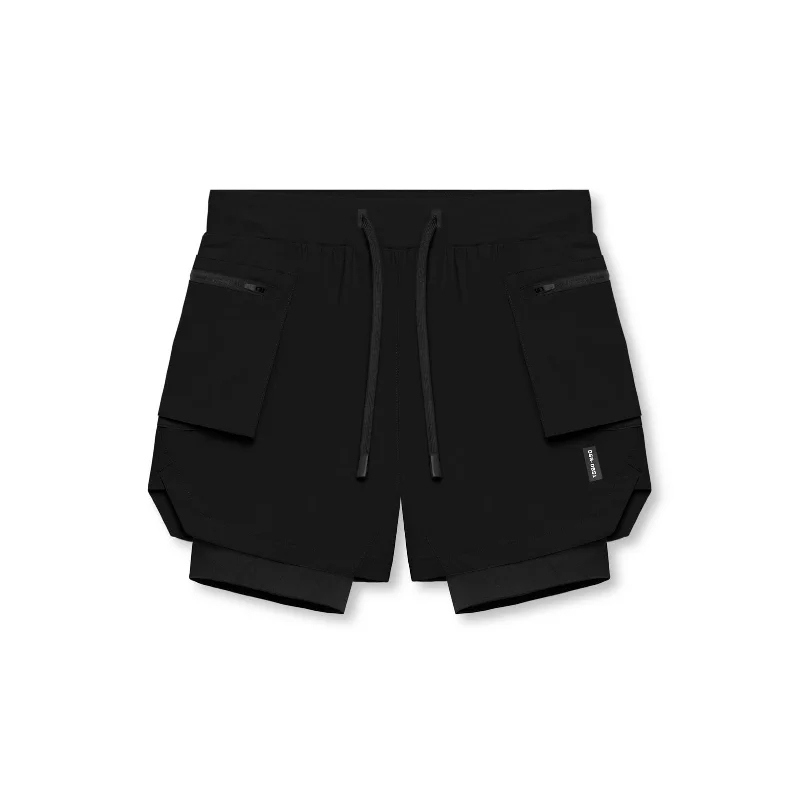 Men's Sports Pants for Active Lifestyles0651. Tetra-Lite™ 5" Liner Cargo Short - Black