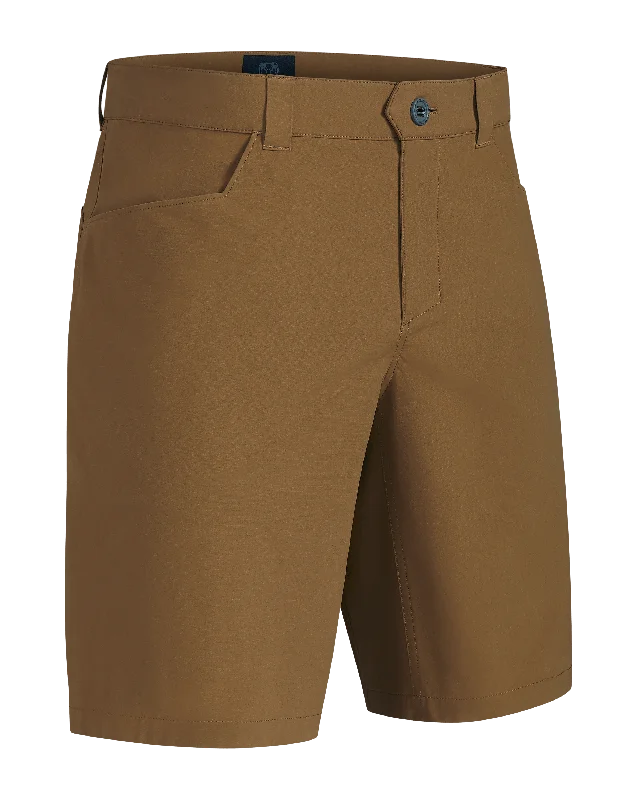 Men's Patterned Pants with ChecksBridger 10″ Short | Bronze