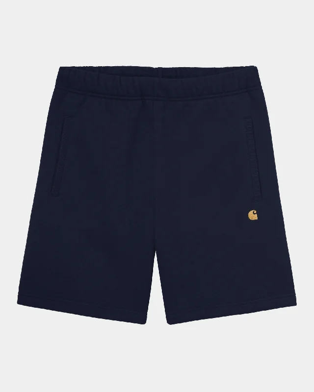 Men's Pants with Contrast WaistbandsChase Sweat Short | Dark Navy