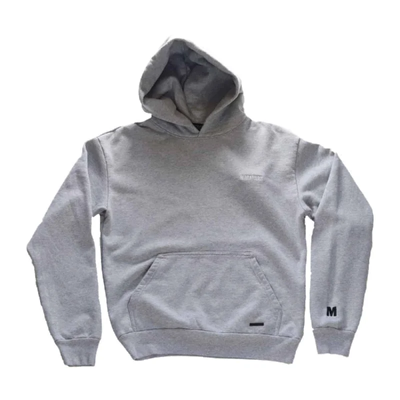 Men's Velcro-Closure Pants for ConvenienceMarathon Life Hoodie - Heather Grey