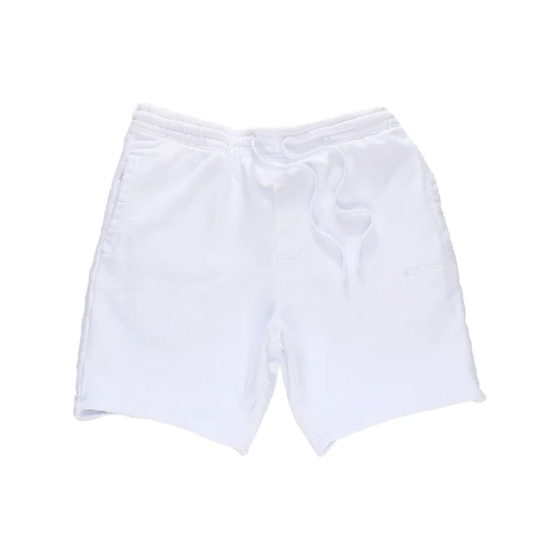 Men's Low-Waisted Pants for a Casual VibeMarathon Life Sweat Shorts - White