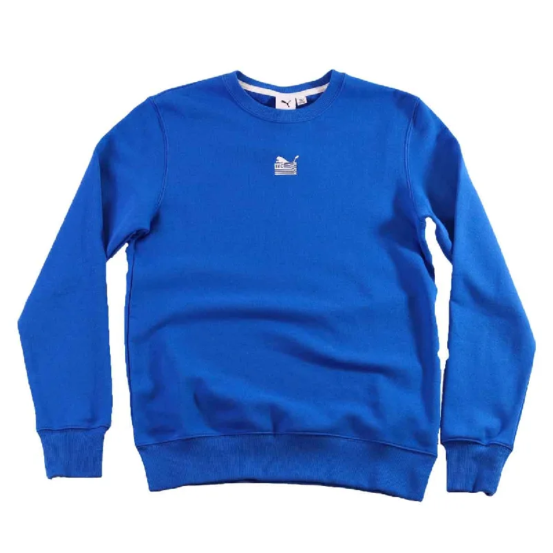 Men's Pants with Appliqué DetailsPUMA x TMC Everyday Hussle Collection Sweatshirt - Royal Blue