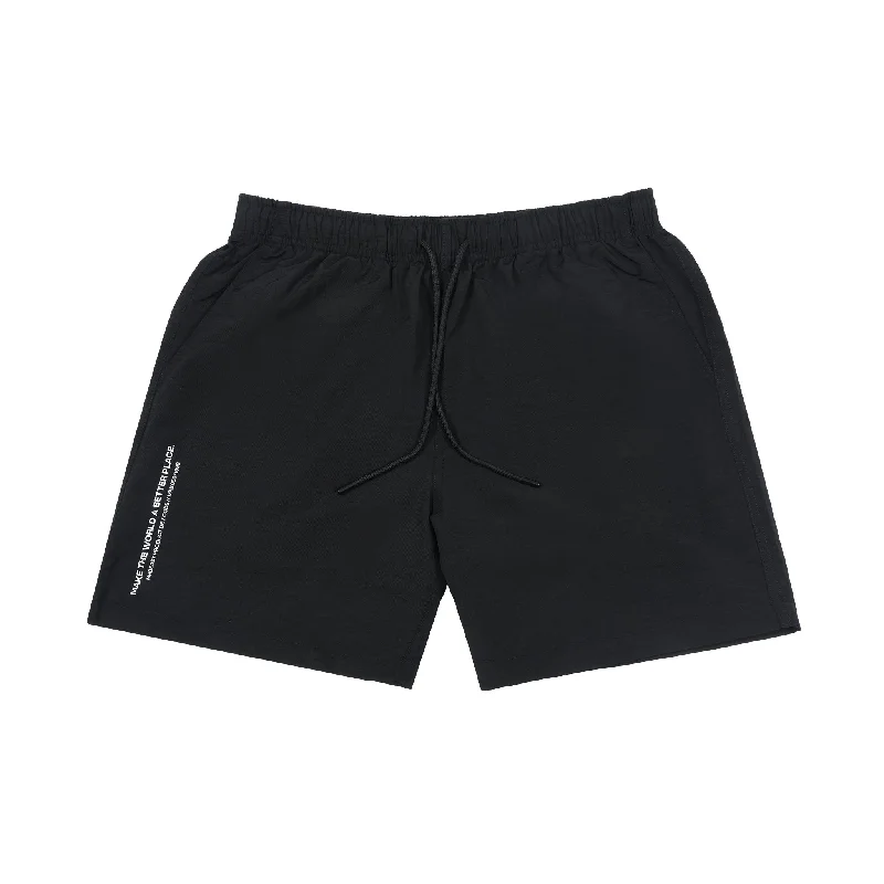 Men's Pants with Antimicrobial TreatmentSHREDDER BOARD SHORT - BLACK