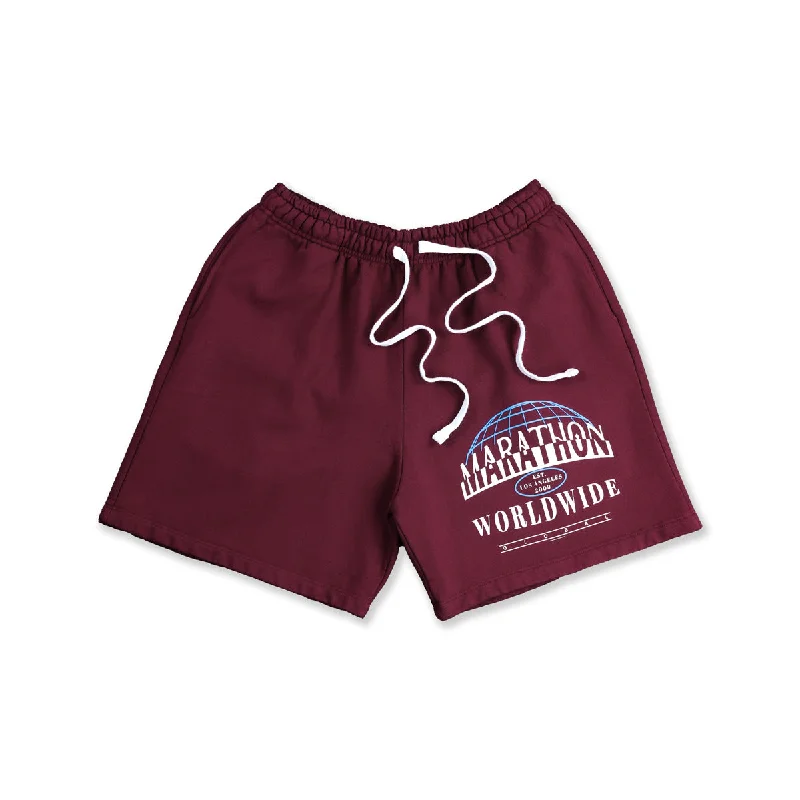 Men's Swim Trunks for SwimmingWorldwide Shorts - Antique Burgundy