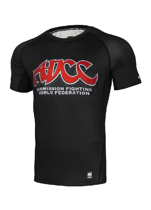 Men's Shirts with Appliqué DetailsRashguard ADCC