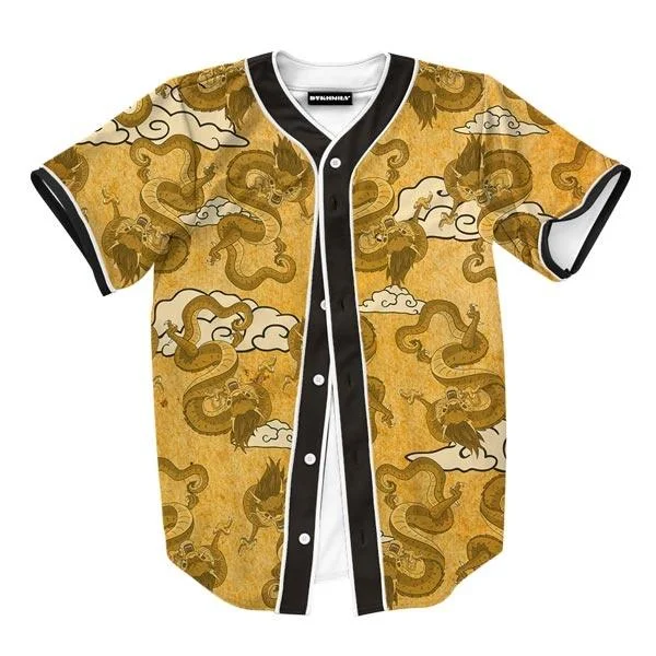 Men's Shirts with Barrel CuffsAncient Dragons Jersey