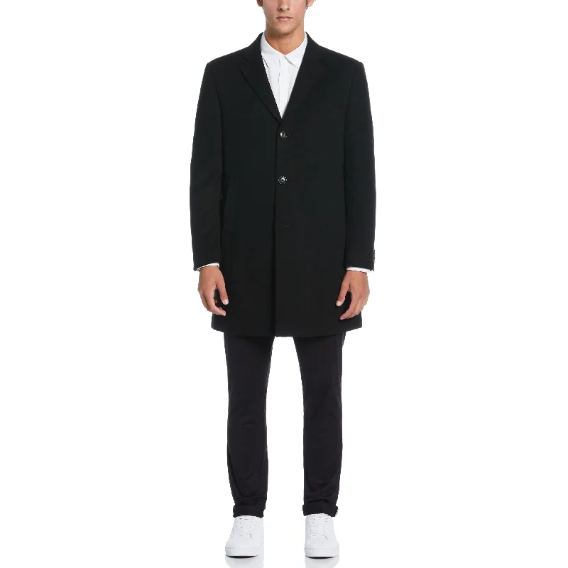 Men's Coats for TravelBlack Priel Overcoat