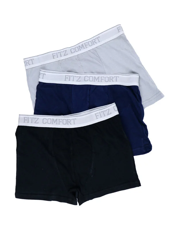 Pack Of 3 Boxer Underwear for Men Multicolor