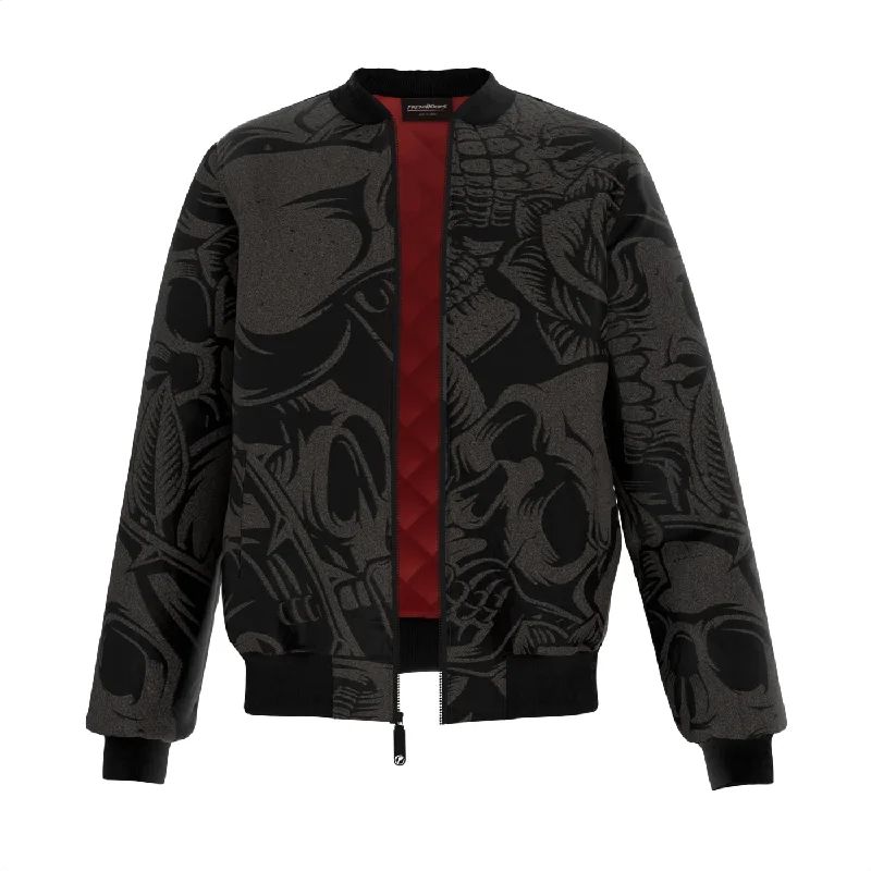 Men's Coats with Ripstop FabricBrain Bomber Jacket