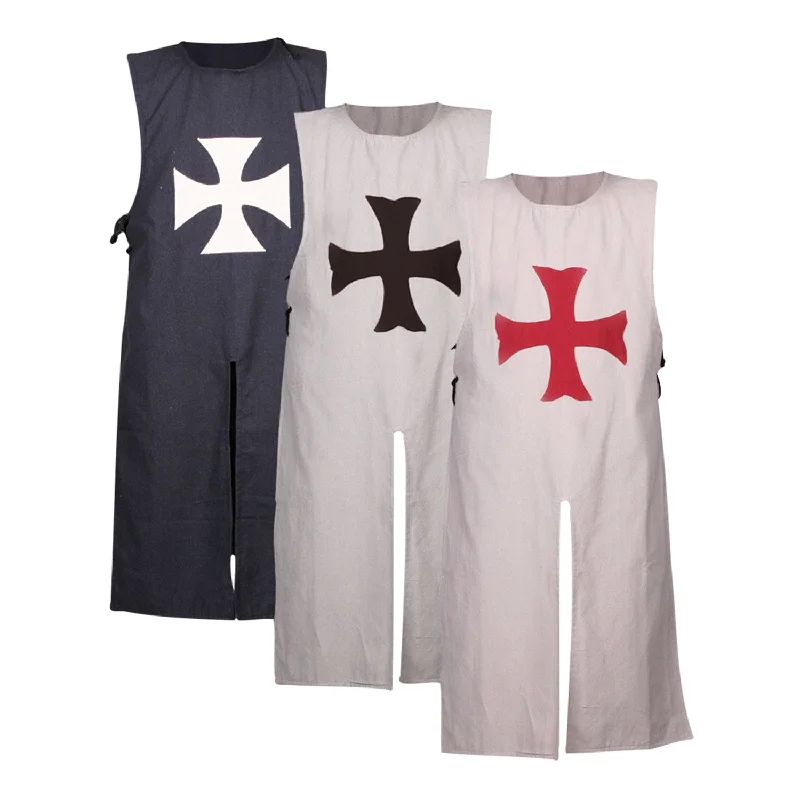 Men's Shirts with Adjustable CuffsCarl crusader tabard