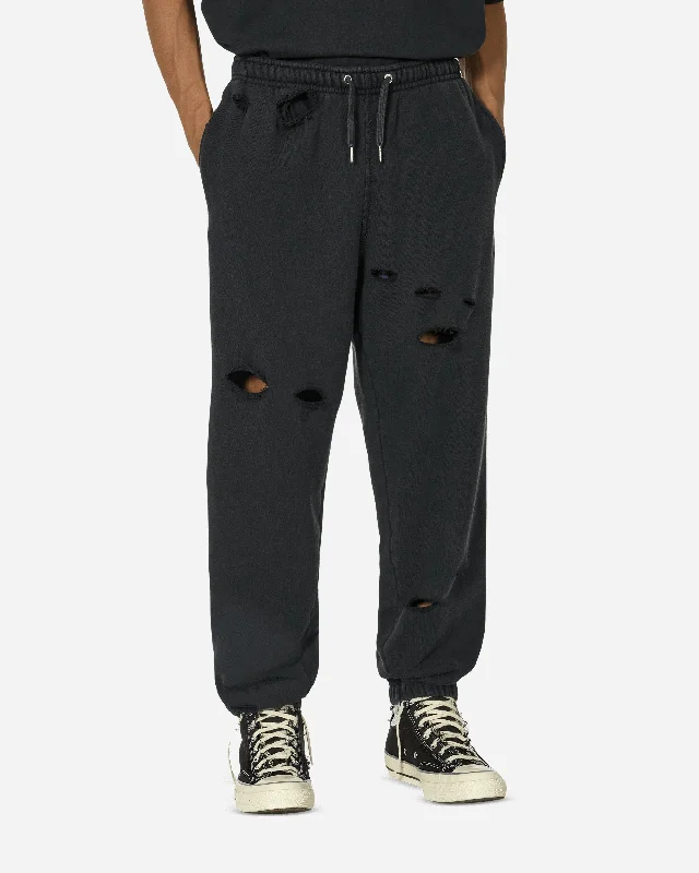 Baggy Men's JeansSlam Jam Destroyed Sweatpants Black