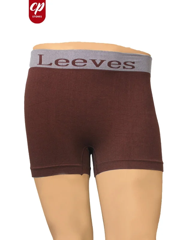 Boxer Underwear For Men's One Size Brown