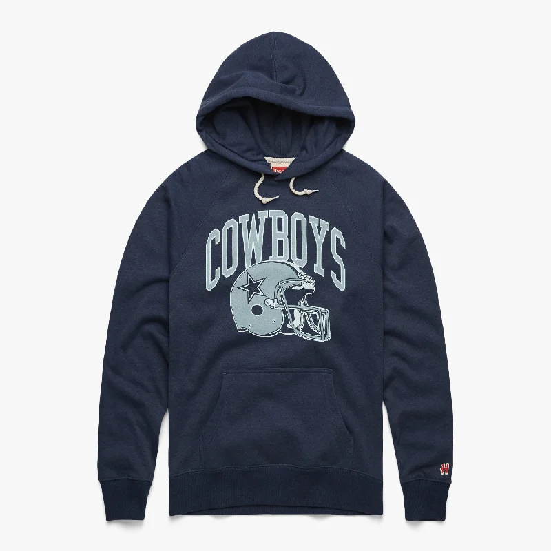 Men's Hoodies with Zipper DetailsDallas Cowboys Helmet Hoodie